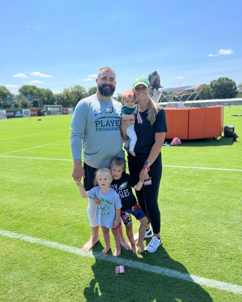 Jason and Kylie Kelce have been married since 2018.